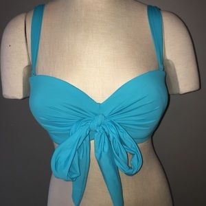 Blue Bikini Top (multiple ways to wear)